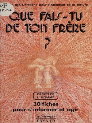 cover image of Que fais-tu de ton frère ?